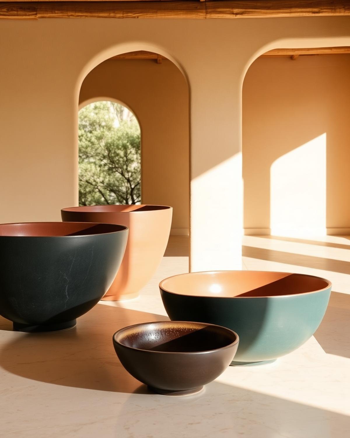 Sculptural Bowls